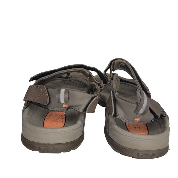 Teva Brown Strappy water hiking Outdoor Sandals adjustable straps Size 8 - Picture 5 of 9